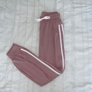Pink joggers